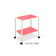 高田ベッド製作所 LSワゴン(キャスター付き) 幅50×奥行46×高さ70cm ピンク TB-1010-01 1台 62-8623-13（直送品）