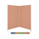 高田ベッド製作所 2連サンシャット(02) 幅200(100×2枚)×高さ180cm ピンク TB-1417-02 1個（直送品）