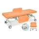 高田ベッド製作所 有孔電動Gカイザー 幅70×長さ190×高さ45~83cm オレンジ TB-1125U 1個 63-0384-86（直送品）