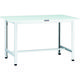トラスコ中山 TRUSCO 軽荷重作業台(200kg)AO型 1200X750XH740 基本タイプ ホワイト色 AOR-1275 1台（直送品）