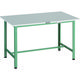 TRUSCO 軽荷重作業台(300kg)RAE2型 RoHS2対応天板 1200X900XH740 グリーン色 RAE2-1209 1台（直送品）