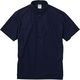 キャブ United Athle（ユナイテッドアスレ） 2022-01 ポロシャツボタンダウン ネイビー 5XL 1包（3枚入）（直送品）