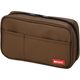 リヒトラブ ペンケース[ブックタイプ] 茶 A7551-9 1個