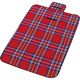 キャプテンスタッグ アクリル起毛レジャーマット90×140cm レッド UB-3002 1個