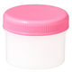 軟膏容器　軟膏壺　軟膏ツボ　軟膏つぼケーエム化学 増量 丸底プラツボ12mL(ピンク) 1036021 1箱(100個入)