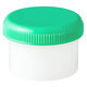 軟膏容器　軟膏壺　軟膏ツボ　軟膏つぼケーエム化学 増量 丸底プラツボ6mL(緑) 1036013 1箱(100個入)