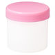 軟膏容器　軟膏壺　軟膏ツボ　軟膏つぼケーエム化学 増量 丸底プラツボ120mL(ピンク) 1036061 1箱(50個入)