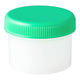 軟膏容器　軟膏壺　軟膏ツボ　軟膏つぼケーエム化学 増量 丸底プラツボ12mL(緑) 1036023 1箱(100個入)