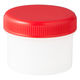 軟膏容器　軟膏壺　軟膏ツボ　軟膏つぼケーエム化学 増量 丸底プラツボ12mL(赤) 1036022 1箱(100個入)