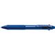 ぺんてる ４色ボールペン　ビクーニャ　０５　ブルー軸 BXC45C 10本（直送品）