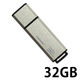 磁気研究所 HIDISC USB3.0 フラッシュドライブ 32GB シルバー キャップ式 HDUF133C32G3 1個（直送品）