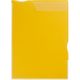 キングジム スーパーハードホルダー(マチ付き) A4タテ 黄 758キイ 1セット(5枚)