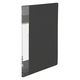 コクヨ株式会社 クリヤーブック＜Glassele＞固定式・背ポケットタイプ・サイドスロー ラーGLB220D 1冊
