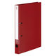 コクヨ リングファイル ＜NEOS＞ A4タテ 220枚とじ カーマインレッド 1セット(30冊) フ-430NR
