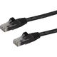 Startech.com LANケーブル 1.5m Cat6 ブラック N6PATC150CMBK 1個