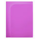 プラス 見開きホルダー6ポケット パープル 79289 5冊
