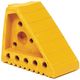 タイヤストッパー（中型車・普通車用） 黄 TS-100Y 1個 トーグ安全工業（直送品）
