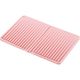 川崎合成樹脂 KA-010 シリコーン水切りマット ピンク 1枚（直送品）