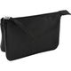 クレールフォンテーヌ 本革 2ROOMポーチ S 13X9cm ブラック cf410003 1個