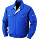 空調服 綿・ポリ混紡ワークウェアのみ ブルー 4L KU90470-C04-S6 1着 827-8349（直送品）