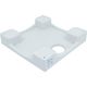 カクダイ ガオナ 洗濯機用防水パン 640×640mm 高さアップ (水滴から守る かさ上げ ホワイト) GA-LF039 1個