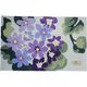 スミノエ ミラショーン 玄関マット アジサイ 32×120cm パープル 14345358 PU 32X120 1枚