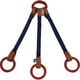 シライ ベルトスリング 金具付きシグナルスリング[[R上]] KTRR 2.0トン 長さ1.0m KTRR-2X1.0 1本（直送品）