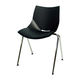 cerantola コスカクッション スタッキングチェア ブラック 2koska/c/bk 1セット(2脚入)（取寄品）