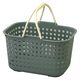 平和工業 ドットバスケット浅型グレイッシュ 4907556229212 1個