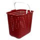 平和工業 ドットバスケット深型レッド 4907556209337 1セット(2個)