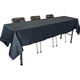 長机用 防炎テーブルクロス ロイヤル ブラック 120×240cm 4976416119581 1枚