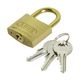 松冨 アバス シリンダー南京錠 63-5461-02 1個（直送品）