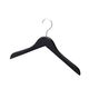 アズワン 木製 ハンガー 黒平型 W42cm 10本 63-5726-22 1セット(10本)（直送品）
