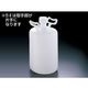 サンプラテック PE取手付細口瓶 片手 5L 02505 1本 64-3684-82（直送品）