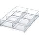 吉川国工業所 システムトレーA6 6分割(クリア) LM-T11 1個