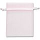 シモジマ オーガンジーバッグ M ピンク 008705042 1束(10枚)