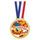 アーテック ゴールド3Dカラーメダル エンジョイアニマルズ 9448 1個