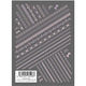 イングカワモト TSUMEKIRA(ツメキラ) ネイルシール ラインレース・ピンク・パープル NN-LLC-103 1セット(3枚セット)（直送品）