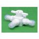ユニバーサル USLーPTFE 3方ボールバルブC型 パーフロOリング使用 6φ 00U-154-05N 1個 62-7083-15（直送品）