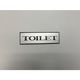 光 サインプレート TOILET PL110-170 1セット(5枚) 359-3295（直送品）