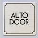 光 サインプレート AUTO DOOR FS893-14 1枚 359-8074（直送品）