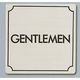 光 サインプレート GENTLEMEN FS893-17 1枚 359-4942（直送品）