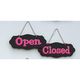 光 サインプレート OpenーClosed シャインピンク UA3011-2 1個 347-1249（直送品）