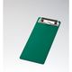 光 クリップボード 用箋挟み 緑 Y-91-4 1セット(5個) 562-7220（直送品）