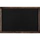 光 木製両面ブラックボードストリームライン茶600×900mm MBD961 1セット(5個) 353-2245（直送品）
