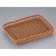 トーダイ BB-422-BR角型 ベーカリーバスケット スカシ ブラウン 01042240 1個