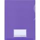 セキセイ シールックワイドフォルダー パープル CLK-2404-80 1枚