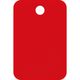 オープン工業 スチロール番号札 無地 25枚入 赤 BF-42-RD 1箱