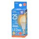 オーム電機 LED電球小形E17 25形相当 電球色 06-5533 1セット(2個)
