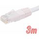 オーム電機 LANケーブル カテゴリー5e 3m PC-N2153 1個